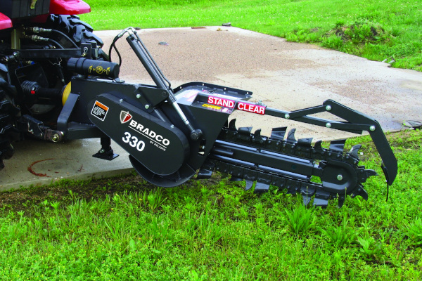 Paladin Attachments | Bradco GP SS Trencher | Model 330 Trencher for sale at White's Farm Supply