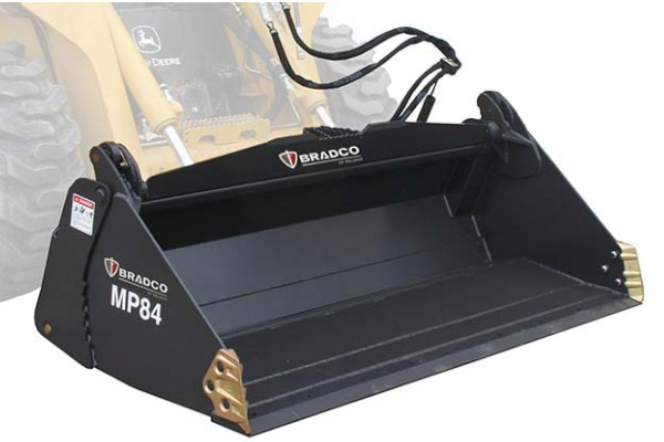 Paladin Attachments | Bradco MP SS 4-In-1 Bucket | Model Bradco MP SS 4-In-1 Bucket for sale at White's Farm Supply