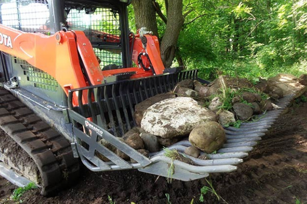 Paladin Attachments | Bradco SS Rock Bucket | Model Bradco SS Rock Bucket for sale at White's Farm Supply