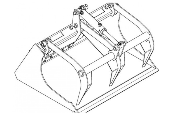 Paladin Attachments | Scrap Mini Grapples | Model Scrap Mini Grapples for sale at White's Farm Supply