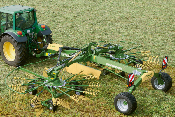 Krone | Twin Rotor Centre Delivery Rakes | Model Swadro TC 640 for sale at White's Farm Supply