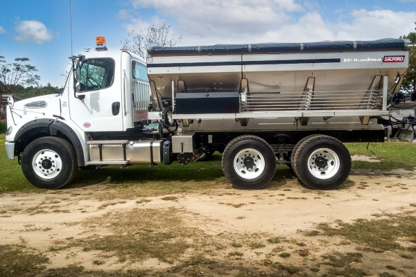 Salford Group | Mounted Spinner Spreaders | Model MagnaSpread Truck Mount Spinner Spreader for sale at White's Farm Supply