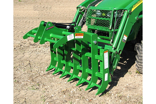 Worksaver | Compact Tractor Tine Grapple | Model CTMG-48JD for sale at White's Farm Supply