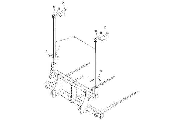 Worksaver Upright Kit 831095 for sale at White's Farm Supply