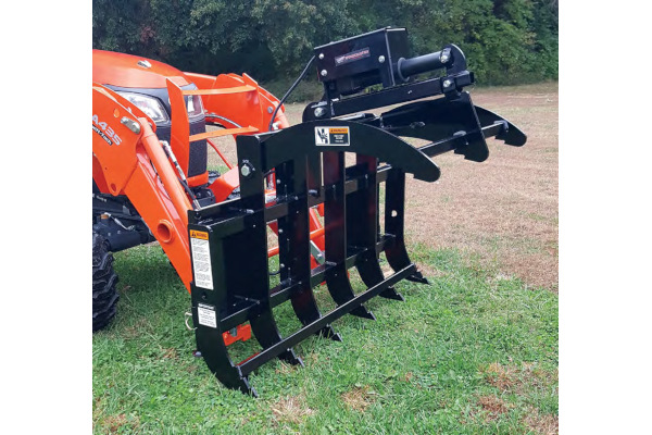 Worksaver | Material Handling | Electric Sub-Compact Grapple for sale at White's Farm Supply
