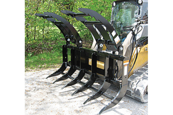 Worksaver | Skid Steer Brush Grapple | Model SSGR-84 for sale at White's Farm Supply