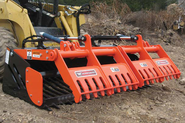 Worksaver | Material Handling | SARG® Sweep Action Rock Grapple for sale at White's Farm Supply